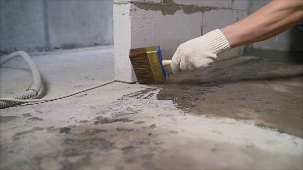 Crawl space vapor barrier installation in Jordan, MN